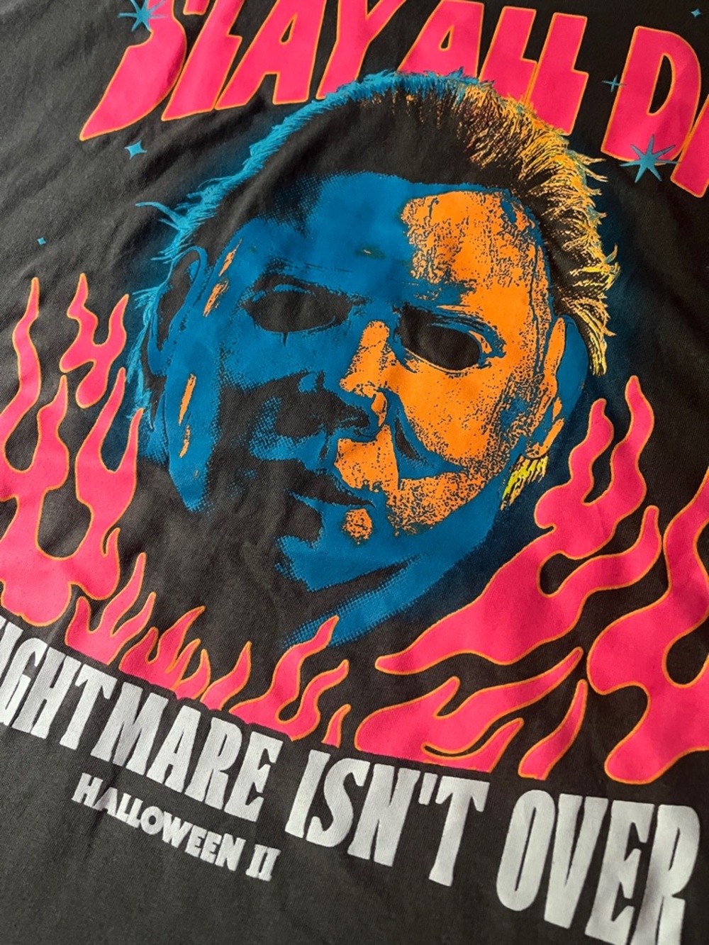 Halloween II Slay all Day TShirt Size 3XL